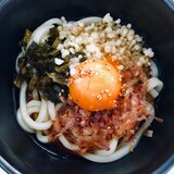 簡単ランチ＊高菜の冷やしぶっかけうどん